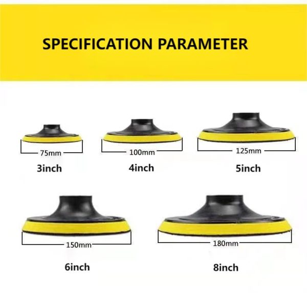 2 - Backing Plate Sanding Pads